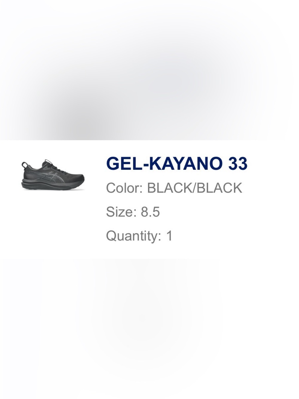 ASICS GEL-KAYANO 33